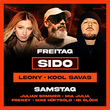 Tagesticket Samstag - Open Air Am See Festival 2026: Mia Julia, Julian Sommer uvm
